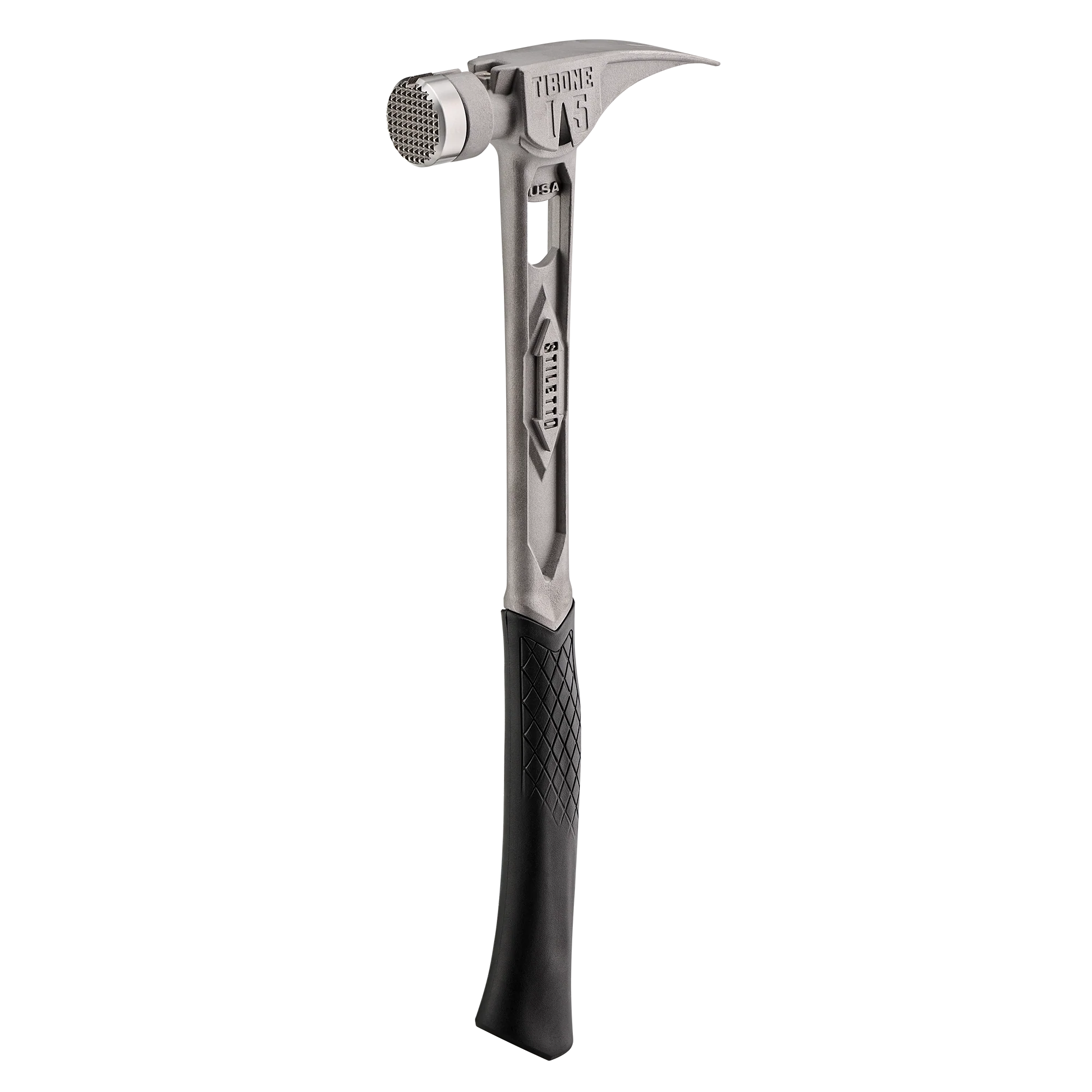 Efficient Stiletto TIBONE™ 15oz Milled Curved Titanium Framing Hammer Detailed