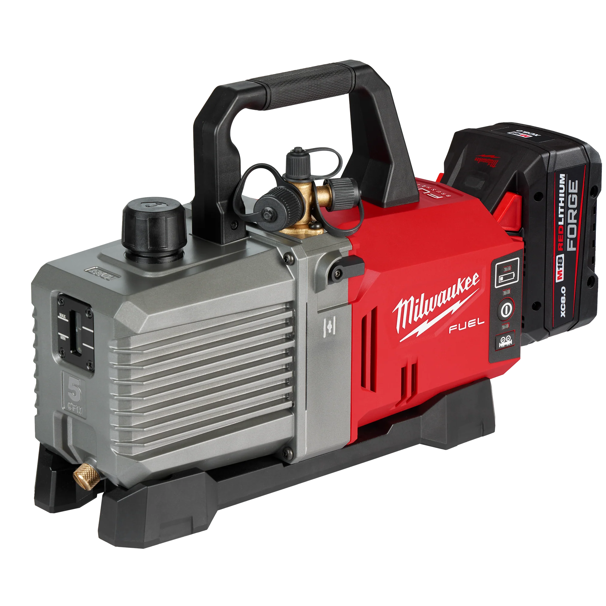 Genuine Milwaukee M18 FUEL™ 5 CFM Vacuum Pump Kit Luxury