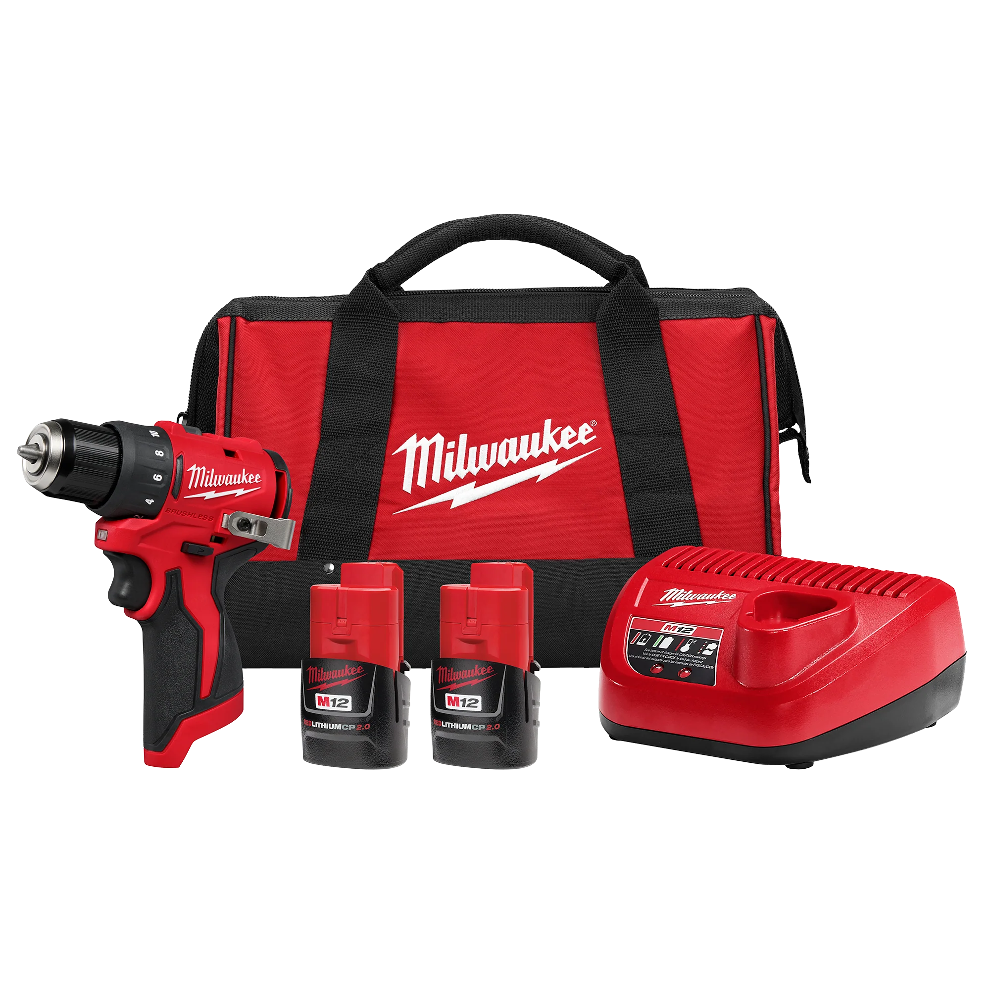 Flexible Milwaukee M12™ Subcompact Brushless 3 8 Drill Driver Kit Classic