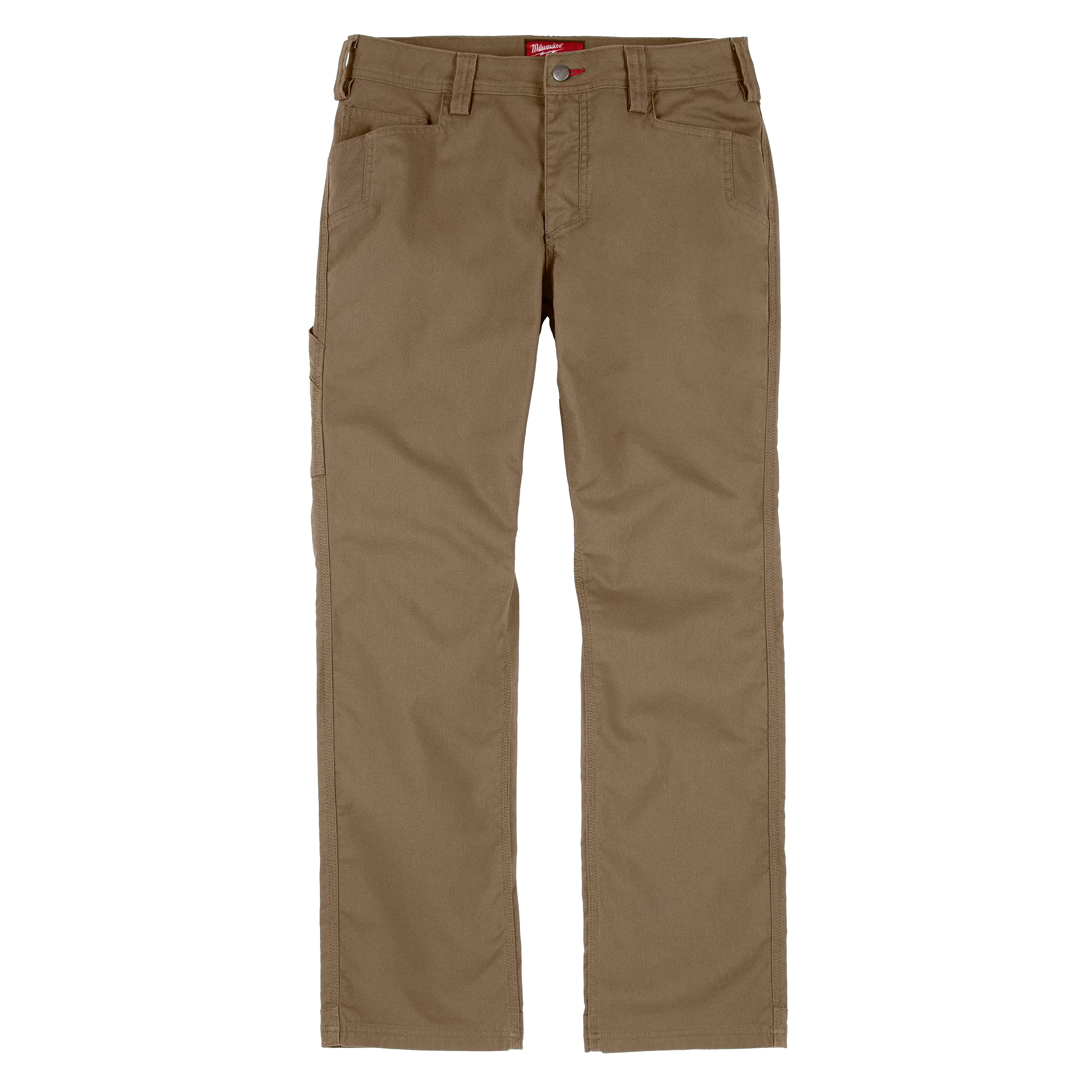 Relaxed Milwaukee Work Pants – Khaki 3430 Trendy