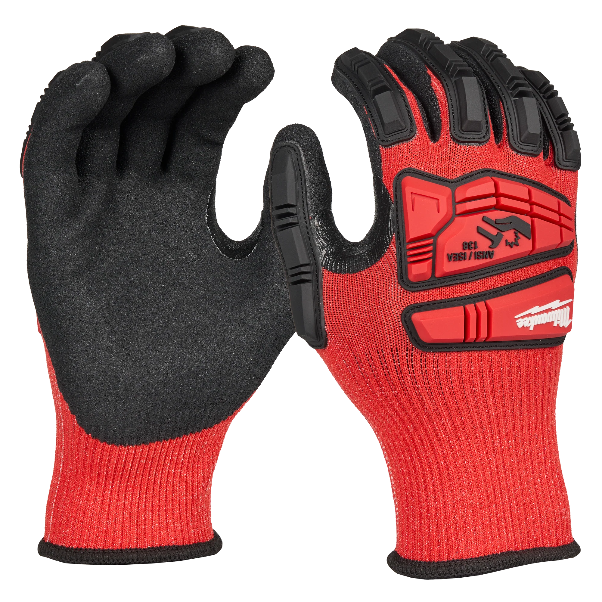 Sustainable Milwaukee Impact Cut Level 3 Nitrile Dipped Glove – L Natural