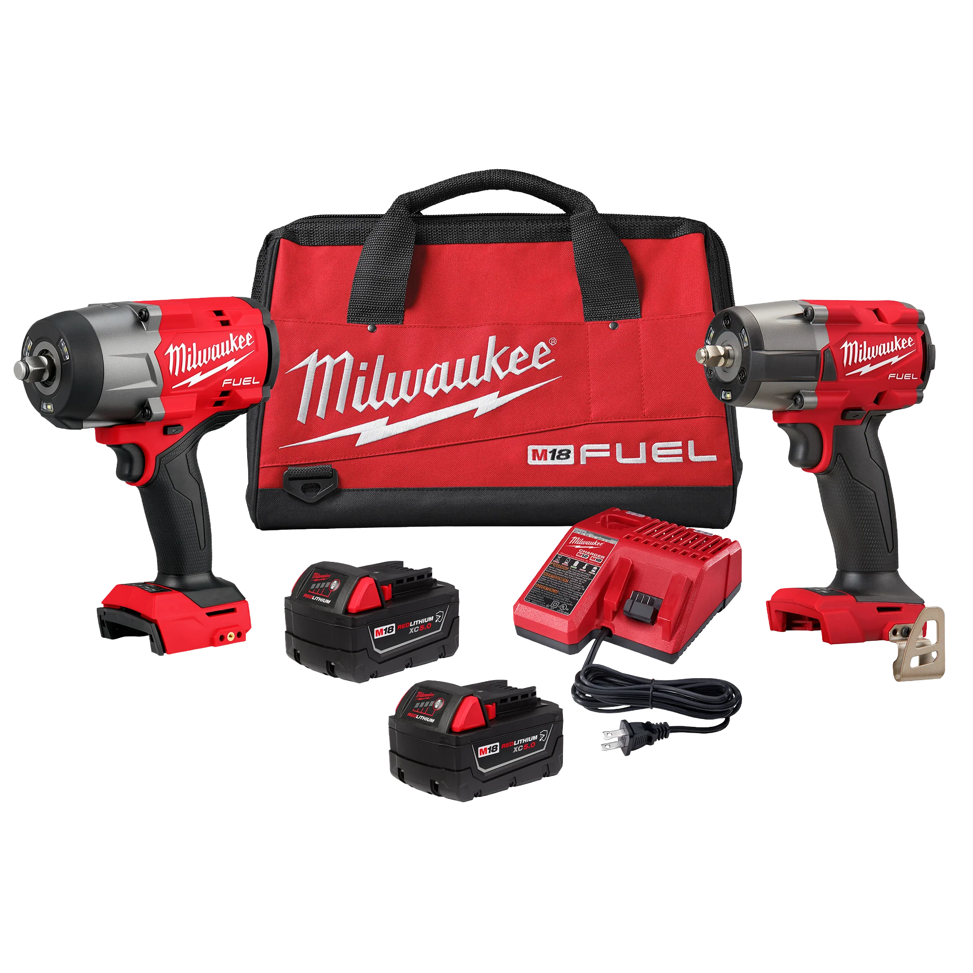 Optimized Milwaukee M18 FUEL™ 1 2 HTIW 3 8 MTIW Automotive Combo Kit Exceptional