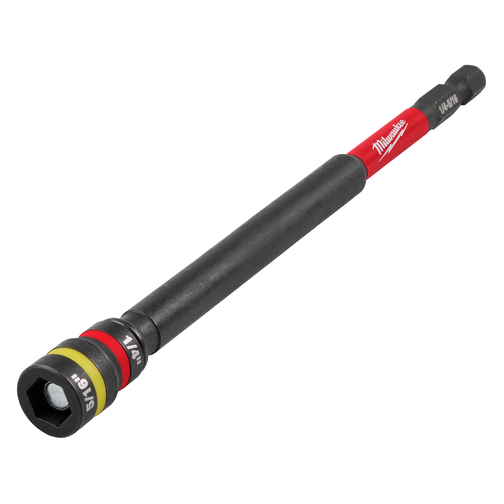 Relaxed Milwaukee SHOCKWAVE™ Impact Duty 1 4 and 5 16 x 6 QUIK-CLEAR™ 2-in-1 Magnetic Nut Driver Effective