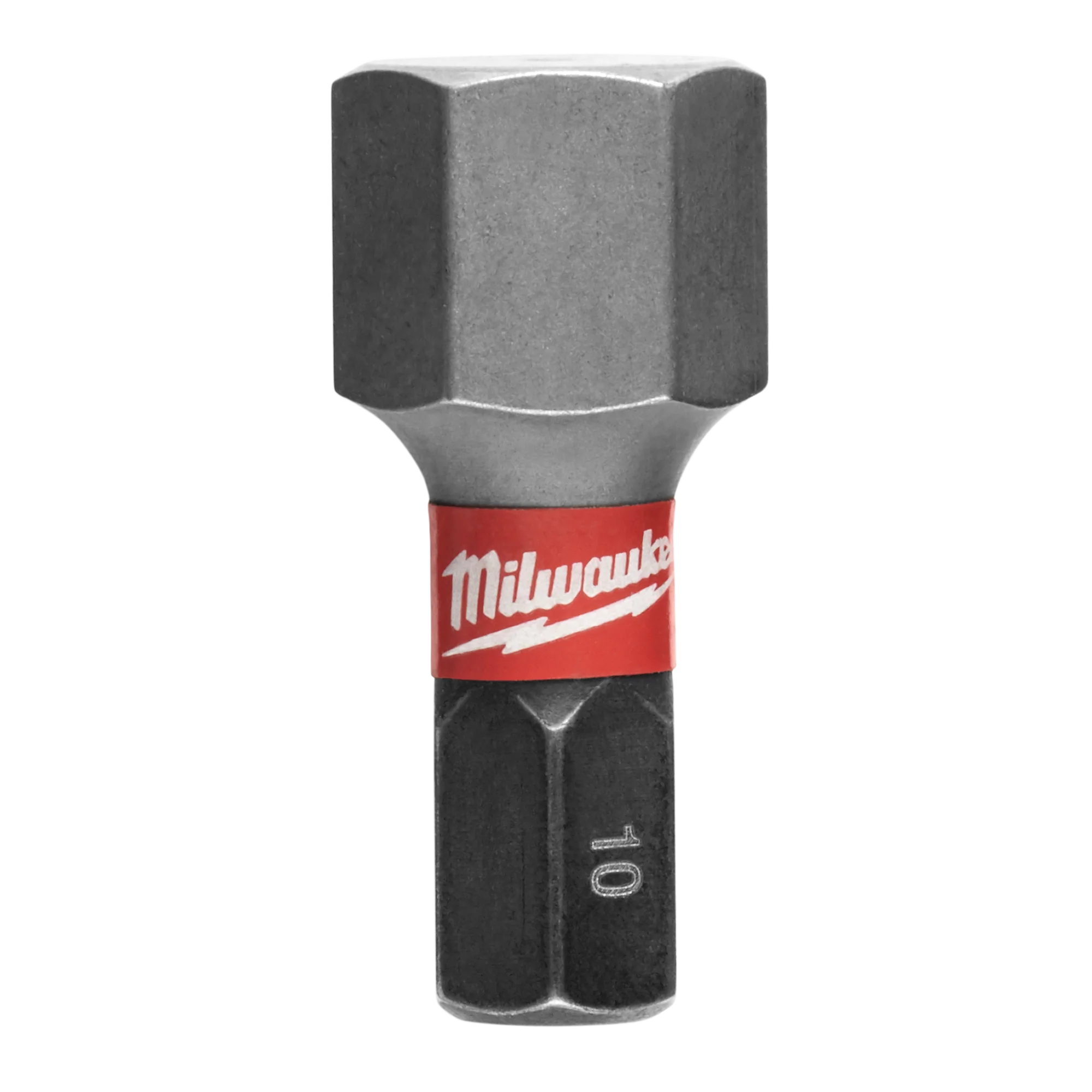 Crafted Milwaukee SHOCKWAVE™ Impact Duty 1 Hex 10 MM Insert Bits Bulk 25 Organic