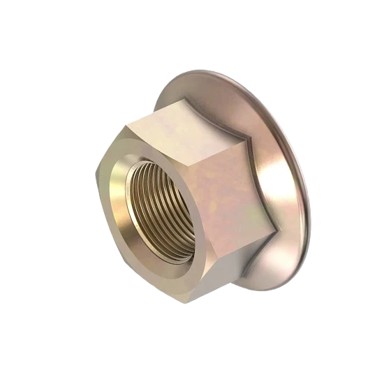 Original Design John Deere 14M7291 M16 Hexagonal Flange Nut 5-Pack Solid