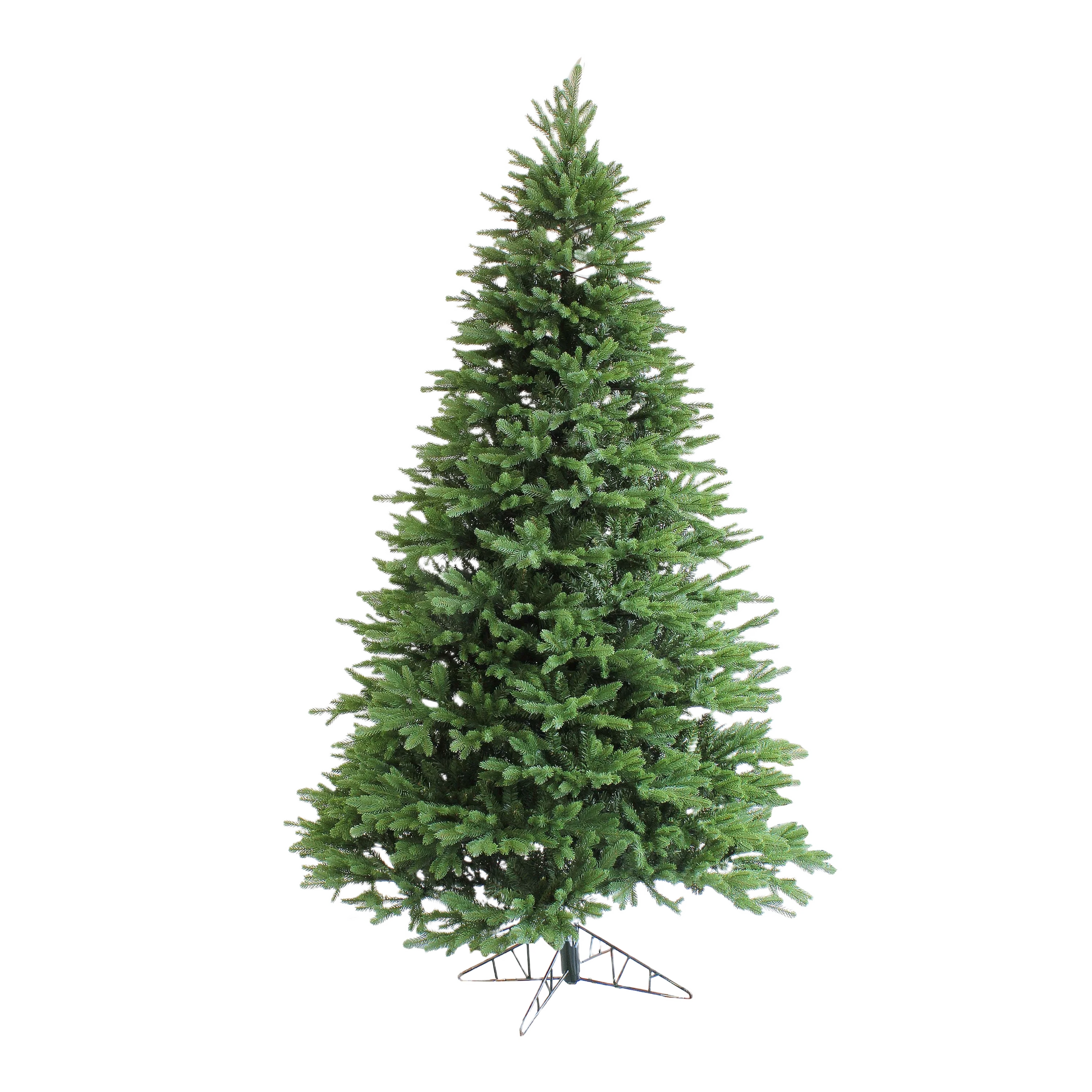 Outstanding nVision Aspen Green Spruce Unlit Christmas Tree 7.5 ft. Casual
