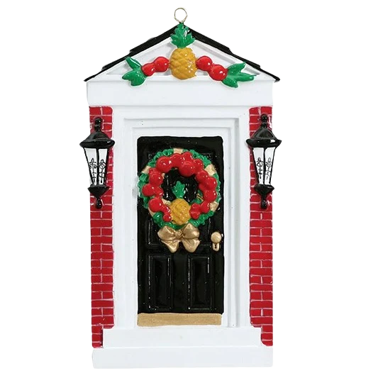Refined Rudolph Me Personalized Colonial Brick Door Ornament Long-Lasting
