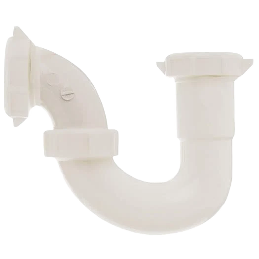 Authentic Do it 1-1 2 x 1-1 4 White Plastic Sink Trap Crafted