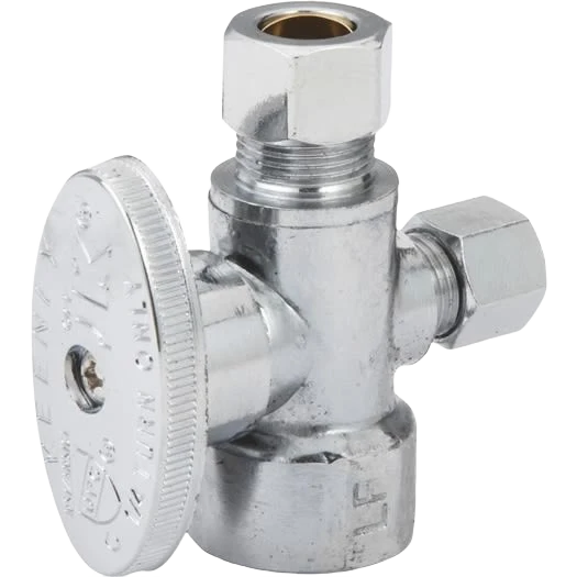 Consistent Do it 1 2 FIP x 3 8 OD x 1 4 OD Quarter Turn Angle Valve Stylish