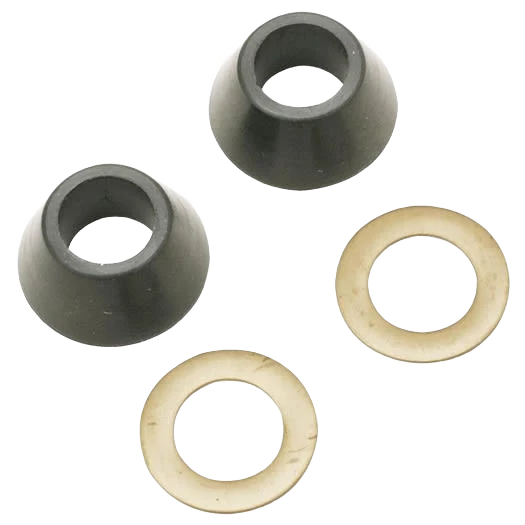 Smooth Do it 1 2 in. Black Cone Faucet Washer Environmentally Friendly