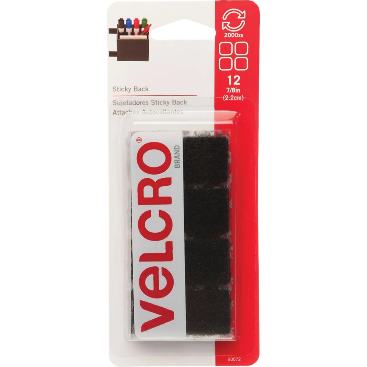 Outstanding VELCRO brand Hook Loop Squares Secure