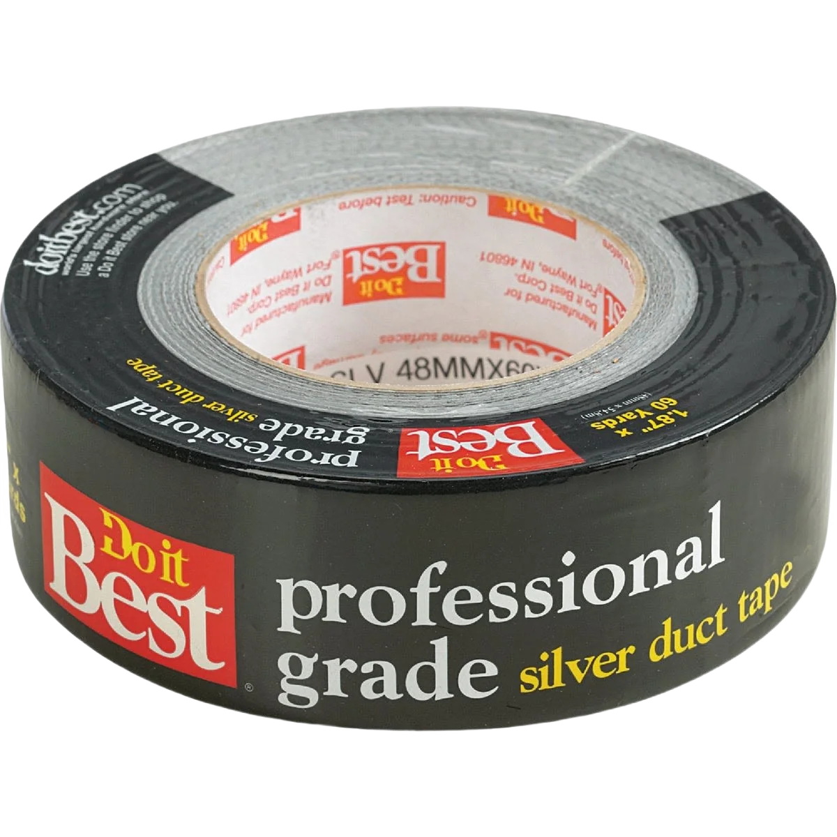 Minimalist Do it Silver Professional Grade Duct Tape 1.87 in. x 60 yd. Clean