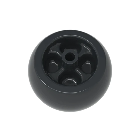 Smart John Deere UC28193 5 X 2.75 Smooth Black Deck Wheel 2-Pack Unique
