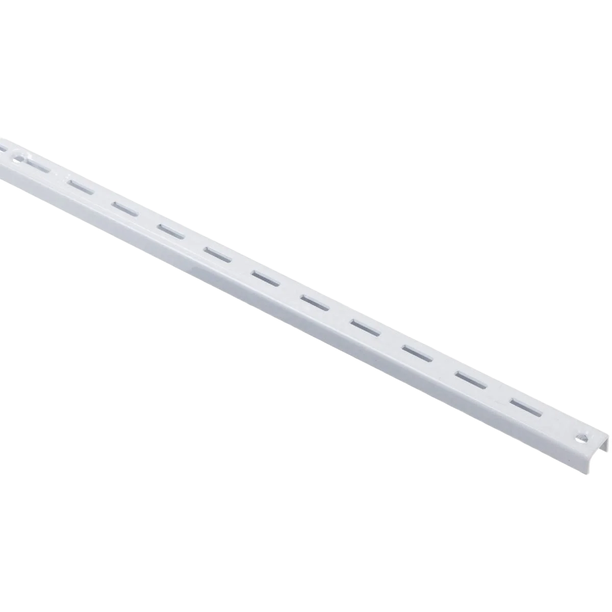 Refined Knape Vogt 80 Series 72 In. White Steel Adjustable Shelf Standard High-Quality