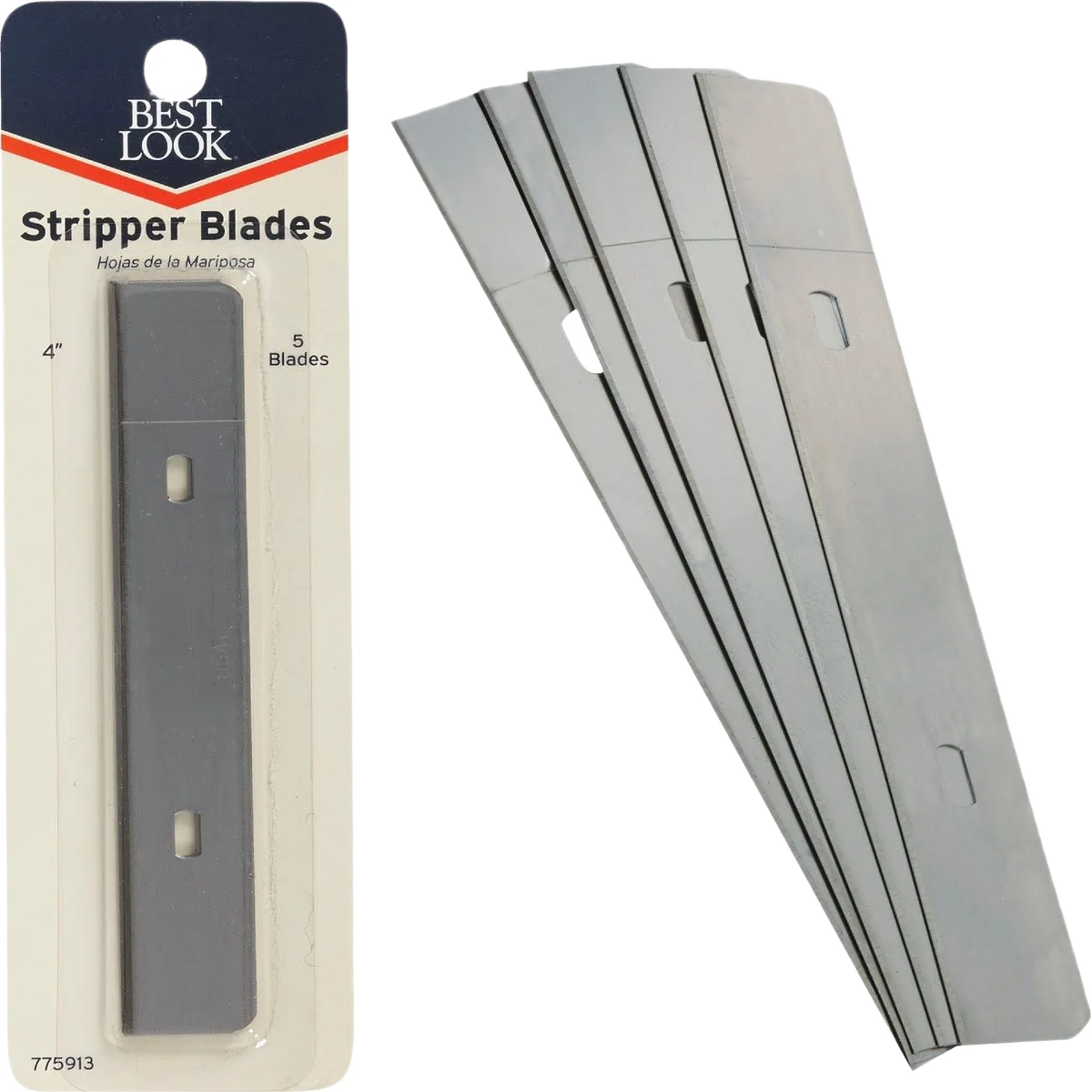 Comfortable Look 4 in. Scraper Blade Detailed