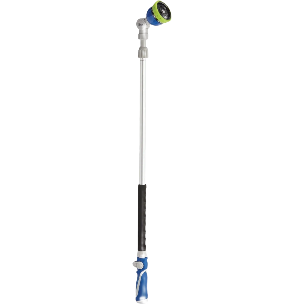Organic Garden 9 Pattern Blue and Gray Telescoping Water Wand 55 in. Traditional