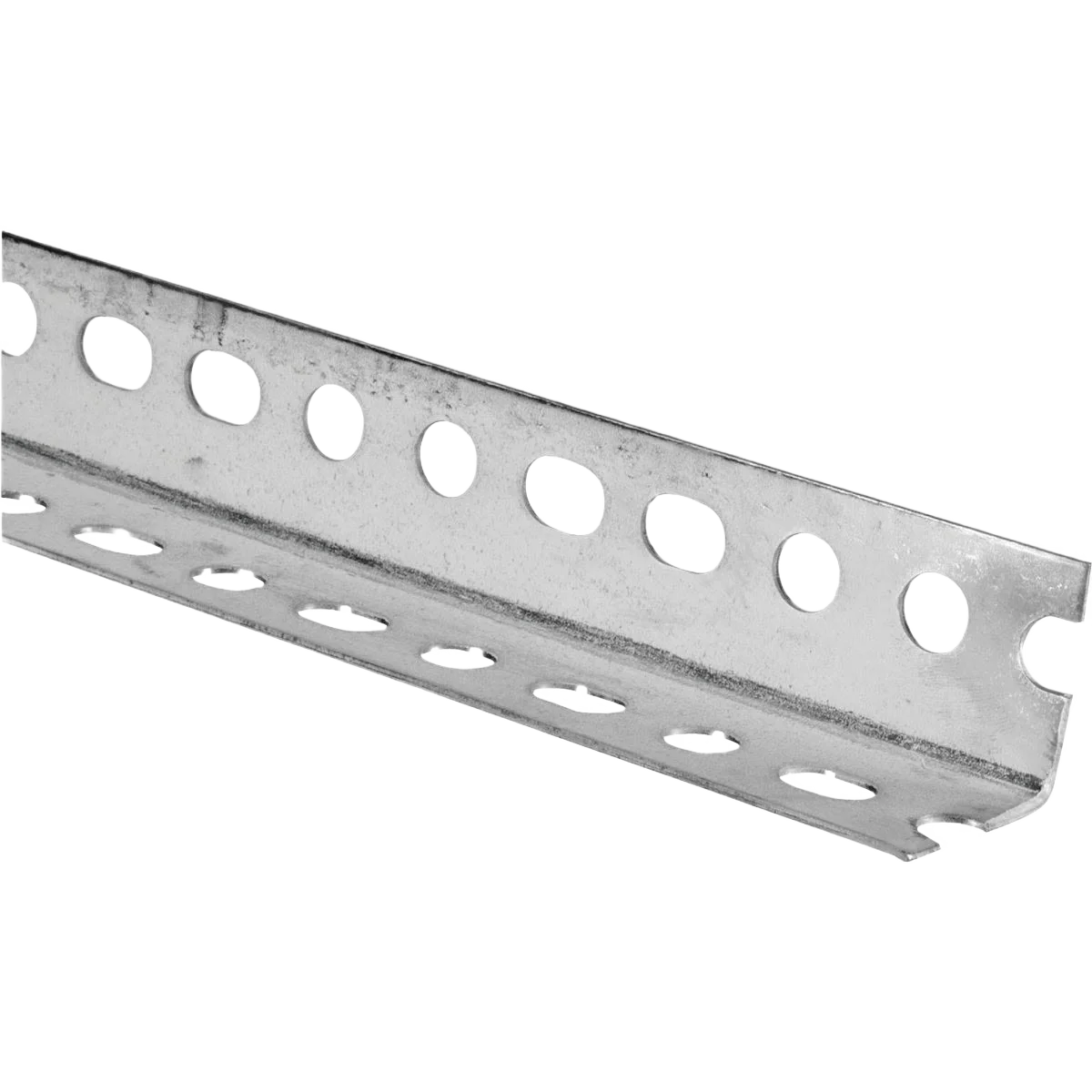 Versatile SteelWorks Zinc-Plated Slotted Angle 1-1 2 In. x 6 Ft. Detailed