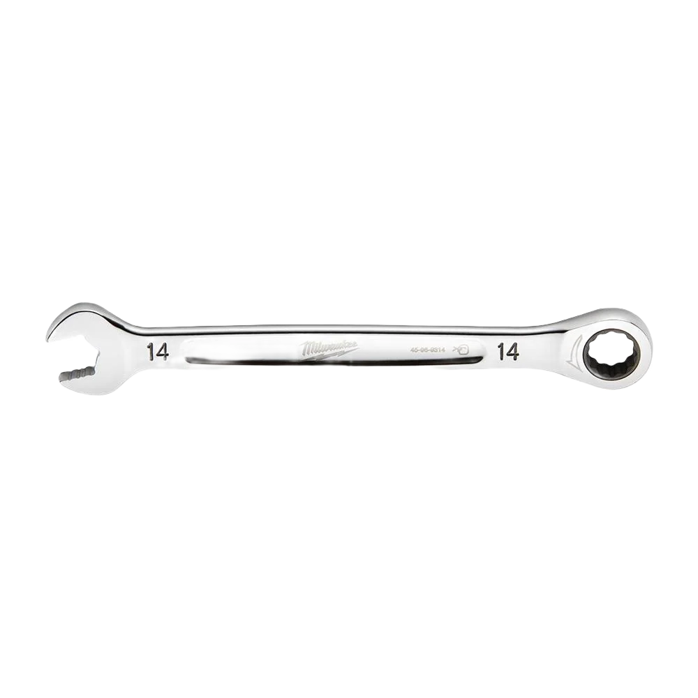 Next-Generation Milwaukee 14-mm Metric Ratcheting Combination Wrench Expertly Made