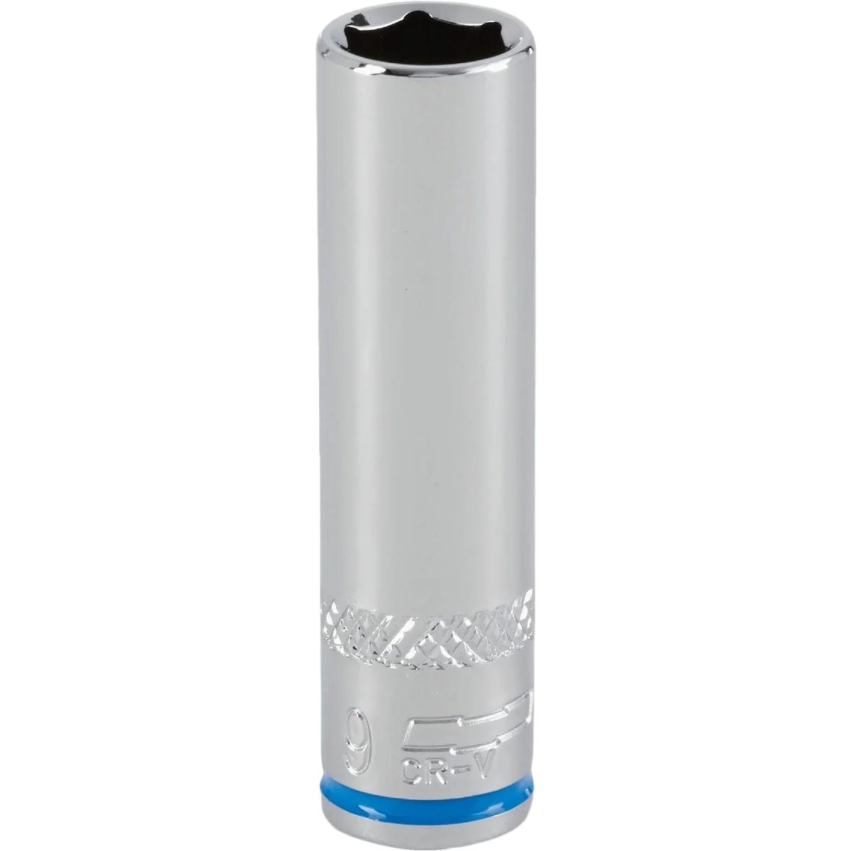 Prestigious Channellock 1 4 in. 9mm 6-Point Deep Metric Drive Socket Natural