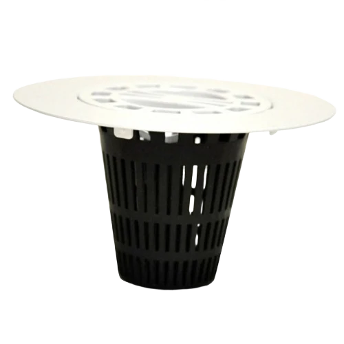 Enhanced Danco Hair Catcher Shower Drain Cover in White Easy-to-Use
