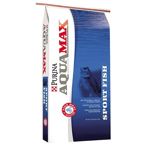 Next-Generation Purina Aquamax Sport Fish 500 Feed Crafted
