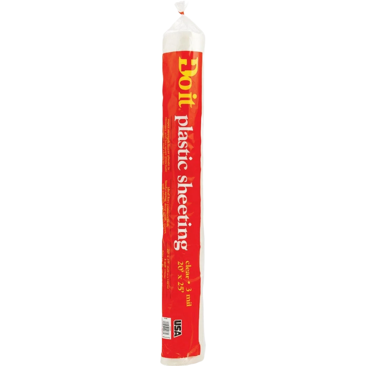 Optimized Do it Clear Plastic Sheeting 20 Ft. x 25 Ft. Detailed