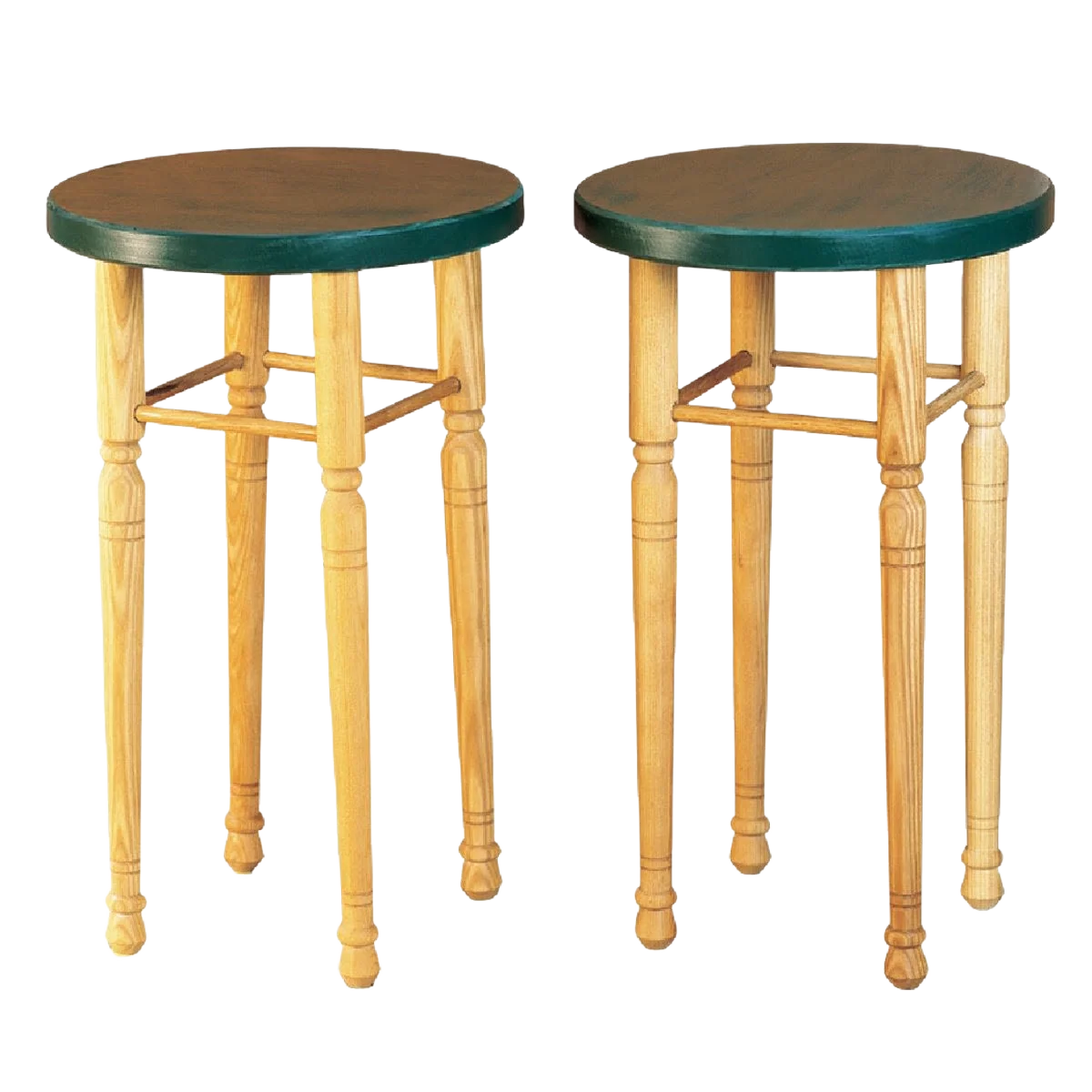 Elite Waddell 3-3 4 in. Early American Hardwood Table Leg Recyclable