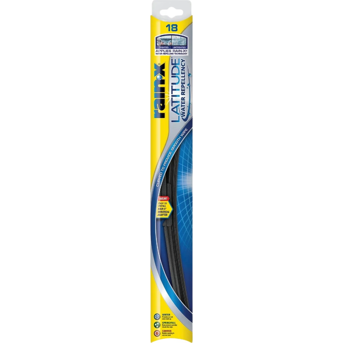 Durable Rain-X Latitude 18 In. Wiper Blade Functional