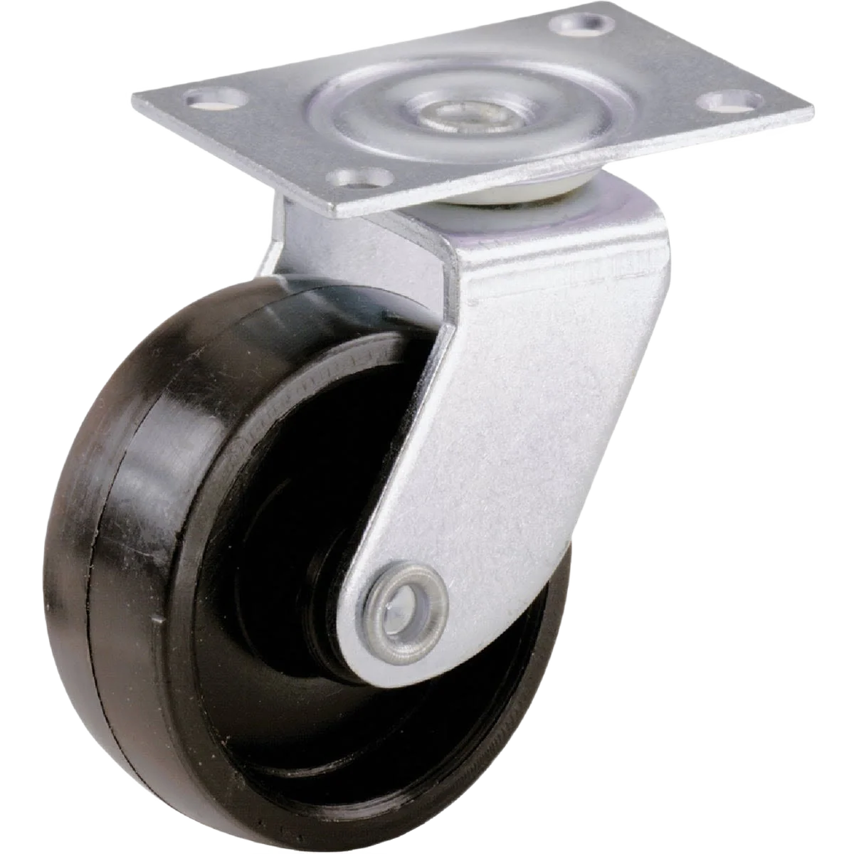 Environmentally Friendly Do it 1-5 8 In. Black Light-Duty Swivel Plate Caster 4-Pack Contemporary