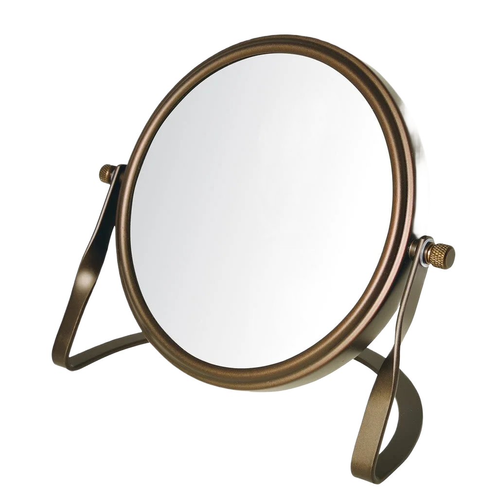 Refined Jerdon Style Bronze 5x-1x Mirror 5.75 in. Smart