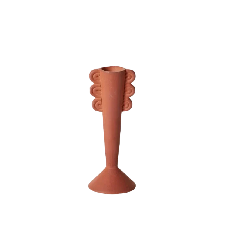 Optimized Accent Decor 7.5 Terracotta Bud Vase Exclusive