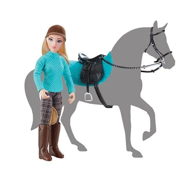 High-Quality Breyer Heather The English Rider Doll With Accessories Powerful
