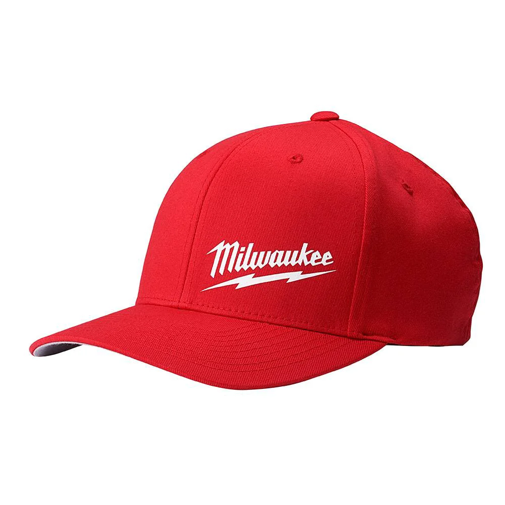 Exceptional Milwaukee Fitted Hat Red Functional