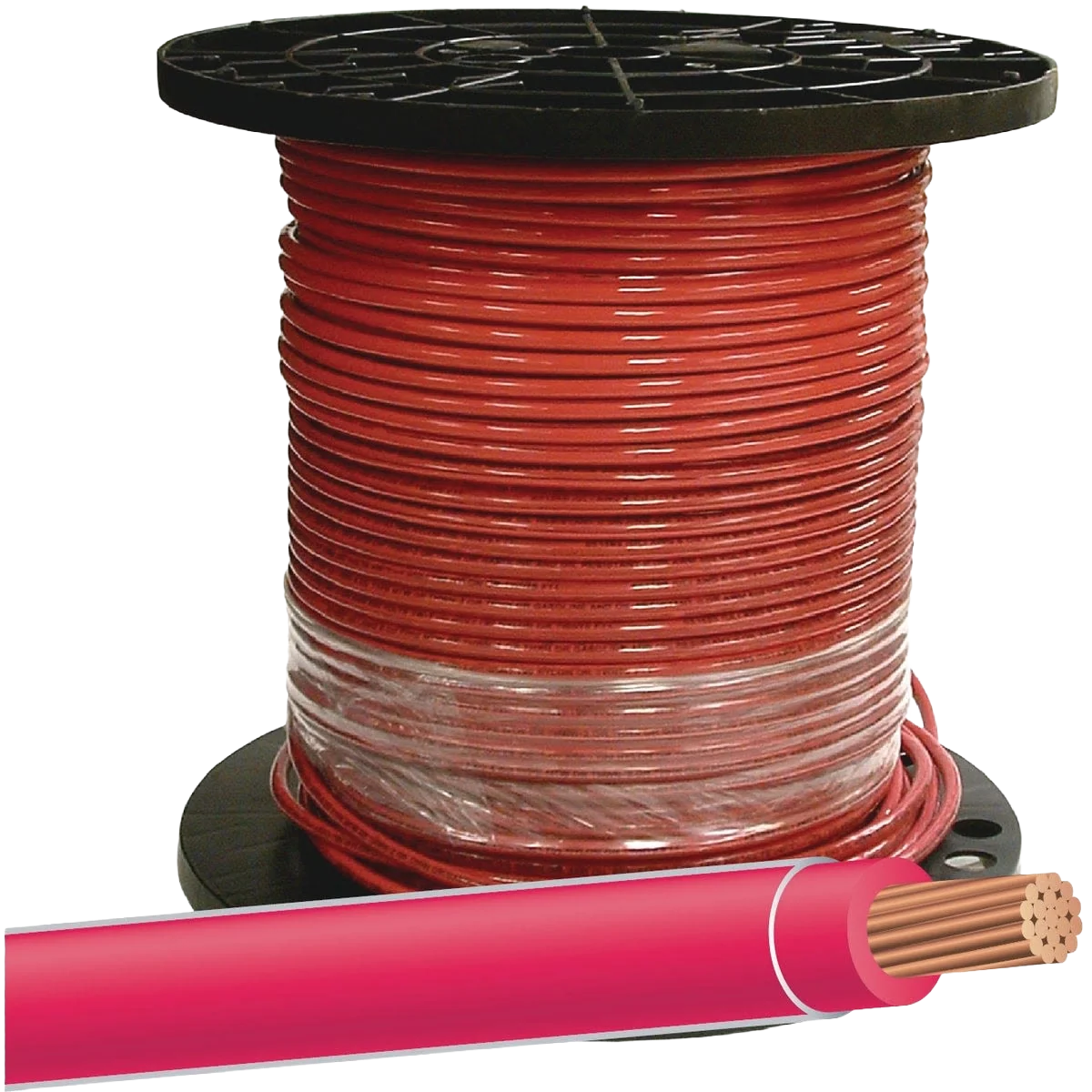 Prestigious Southwire 500 ft. Stranded Red 8 AWG THHN Wire Soft