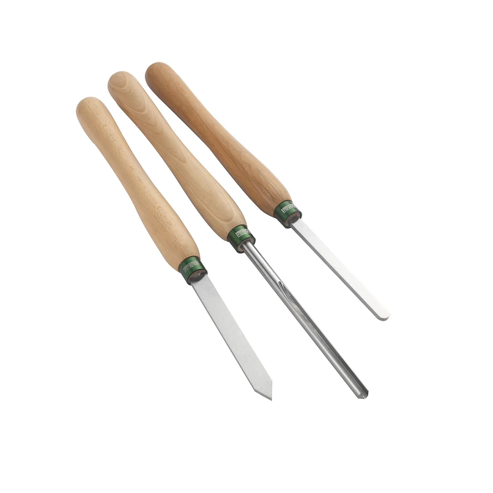 Reusable Record Power 3 Piece Bowl Turning Set Responsible