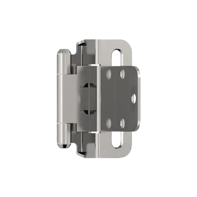 Next-Generation Amerock 3 8 Inset Self-Closing Partial Wrap Polished Chrome Cabinet Hinge Luxury
