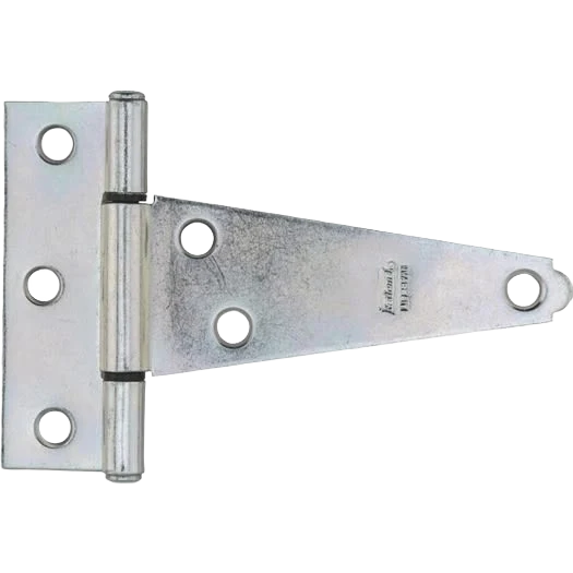 Environmentally Friendly National Hardware 4 Zinc-Plated Steel Heavy-Duty Tee Hinge Powerful