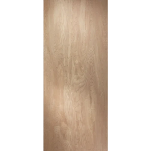 Exceptional 28 in. x 80 in. Flush Birch Hollow Core Pre-Hung Interior Door LH Certified
