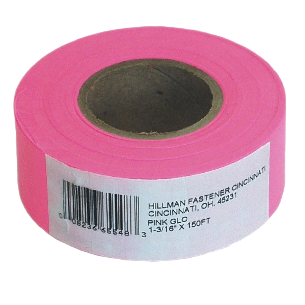 Responsible Hillman Pink Flagging Tape Authentic