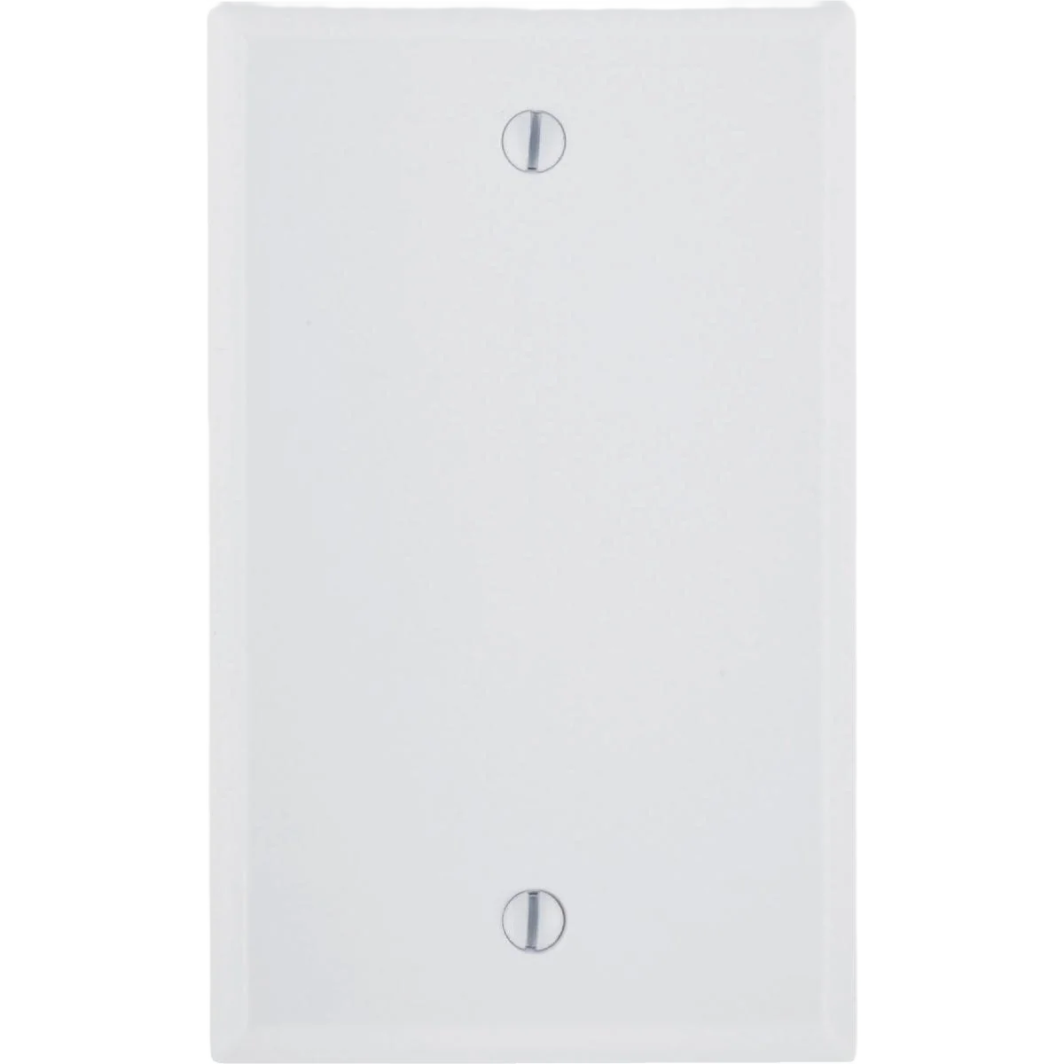 Specialty Leviton White 1-Gang Standard Thermoset Blank Wall Plate Elegant