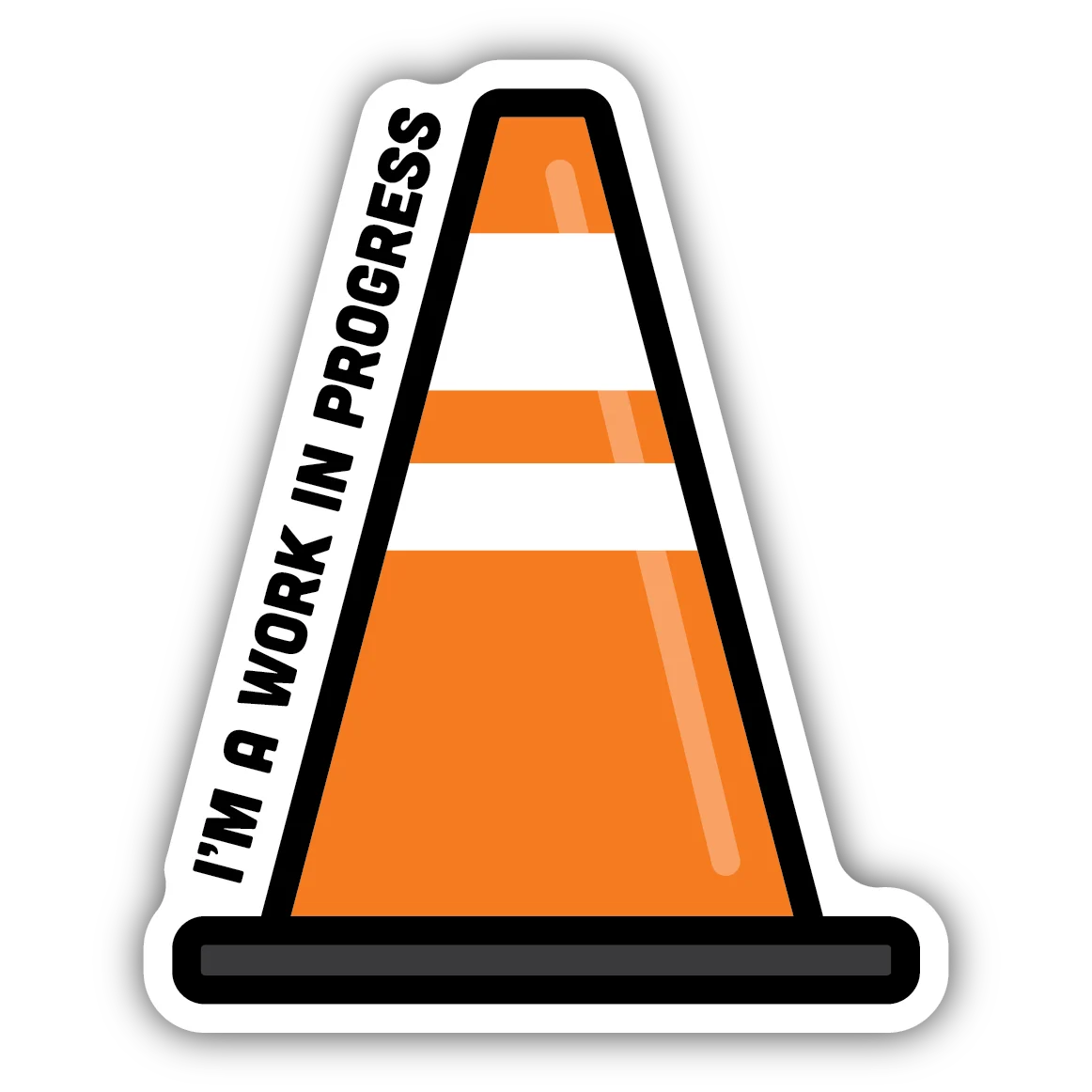 Innovative Stickers Northwest Work in Progress Sticker First-Class