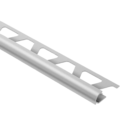 Reliable Schluter Rondec 3 8 in. Satin Aluminum Anodized Aluminum High-End