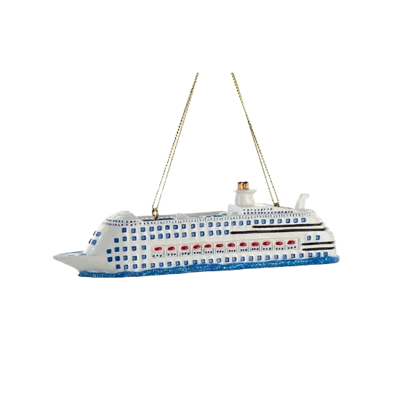 Official Kurt S. Adler Cruise Ship Ornament Next-Generation