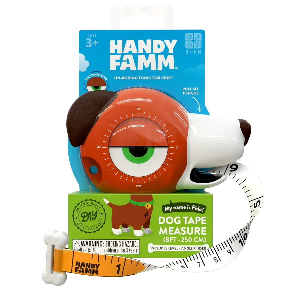 Efficient Handy Famm Fido Measuring Tape – 4-in-1 Starter Tool Functional