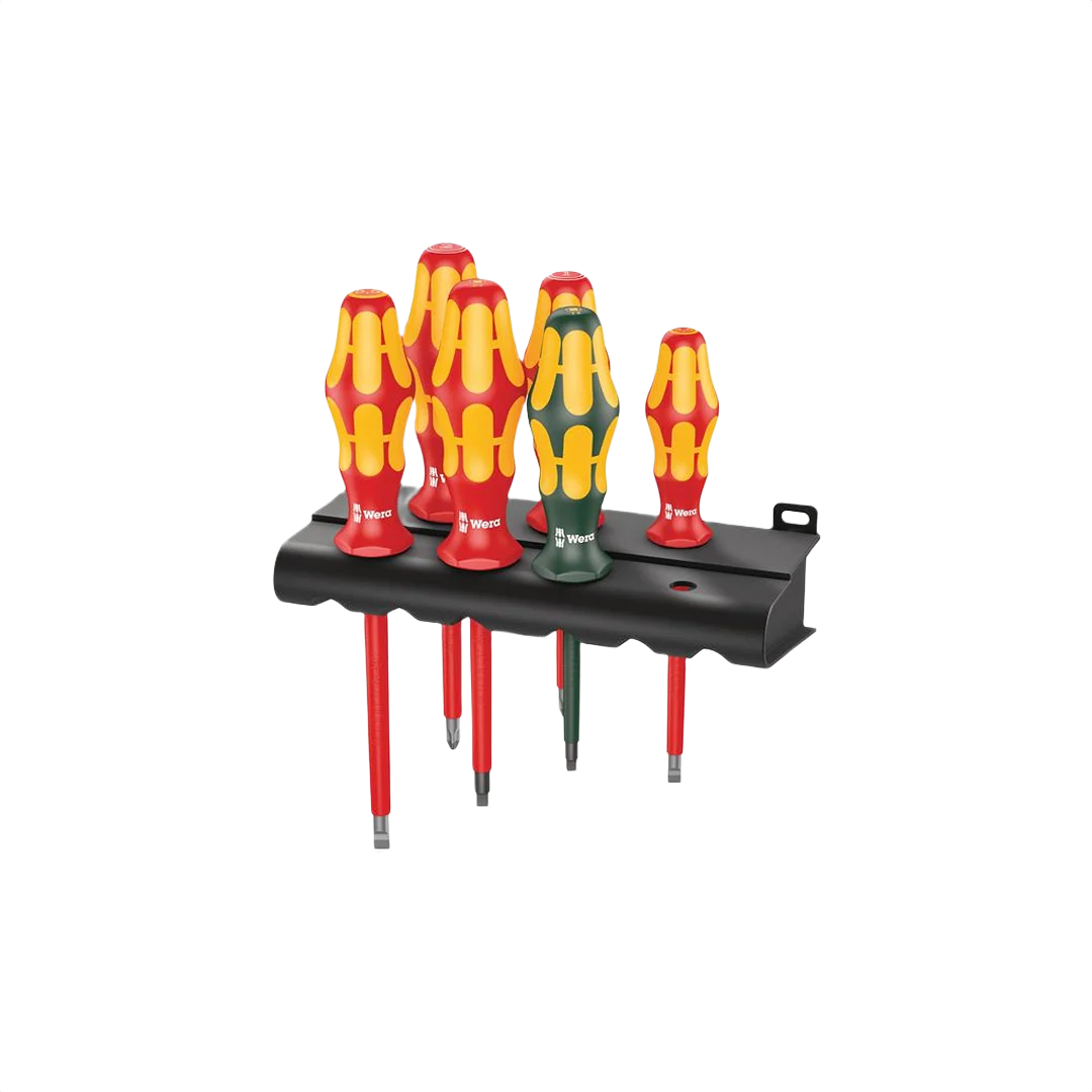 Authentic Wera Kraftform Plus Series 100 w Rack 6 Pc Proven
