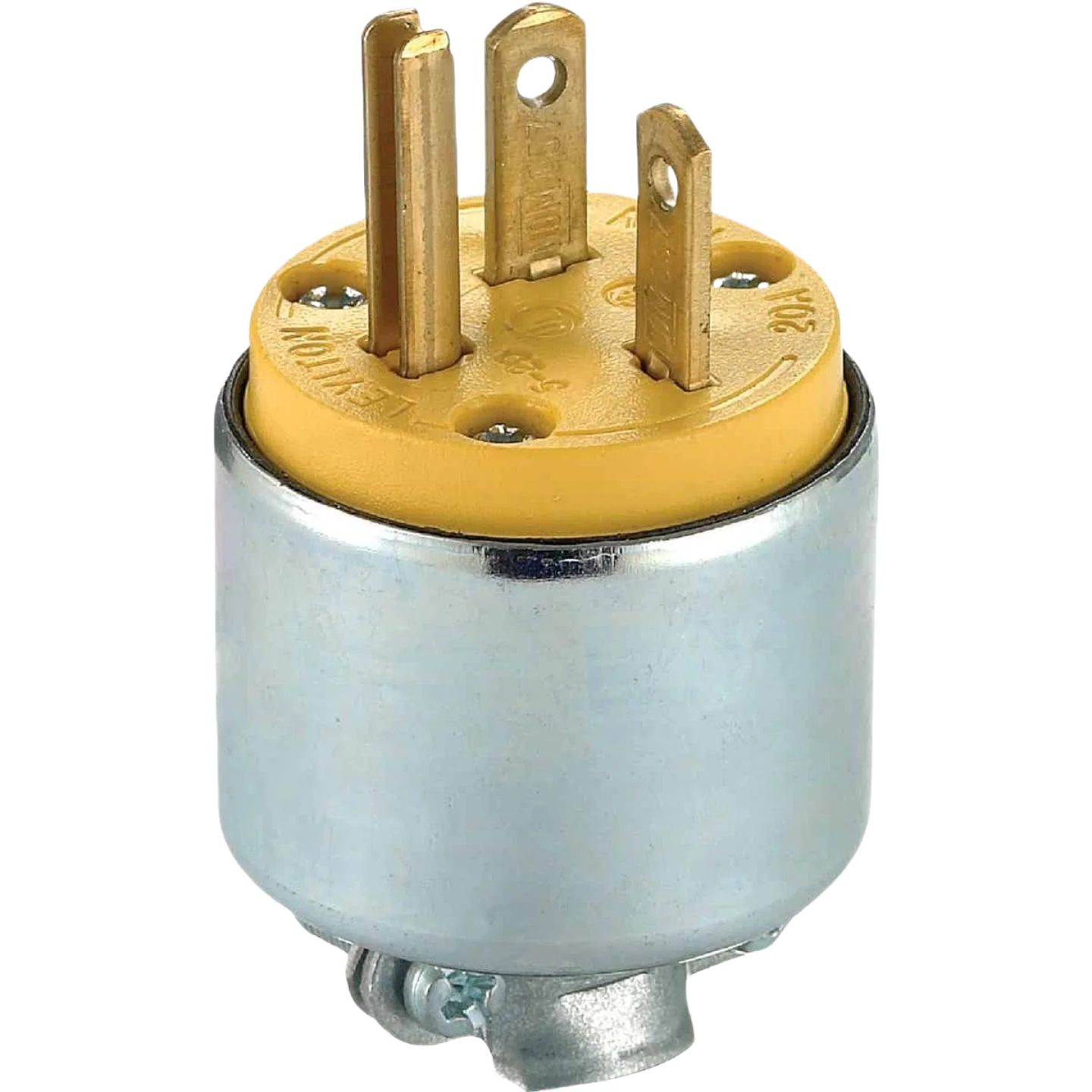 Genuine Leviton 20Amp 125Volt 3-Wire 2-Pole Armored Cord Plug Next-Generation
