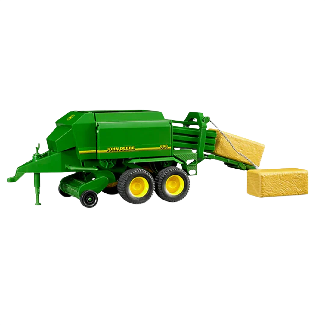 Powerful Bruder John Deere Big Bale Press Lightweight