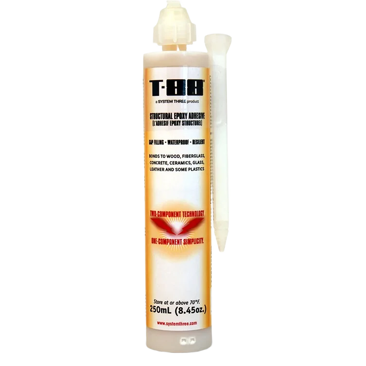 Optimized System Three T-88 Epoxy Adhesive u-TAH Cartridge 8.4 oz Powerful