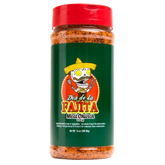 Pure Meat Church BBQ Fajita Gluten Seasoning 14 oz. World-Class