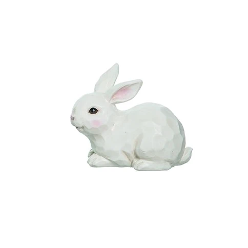 Dependable LG.SCULPTED LAYING BUNNY Crafted